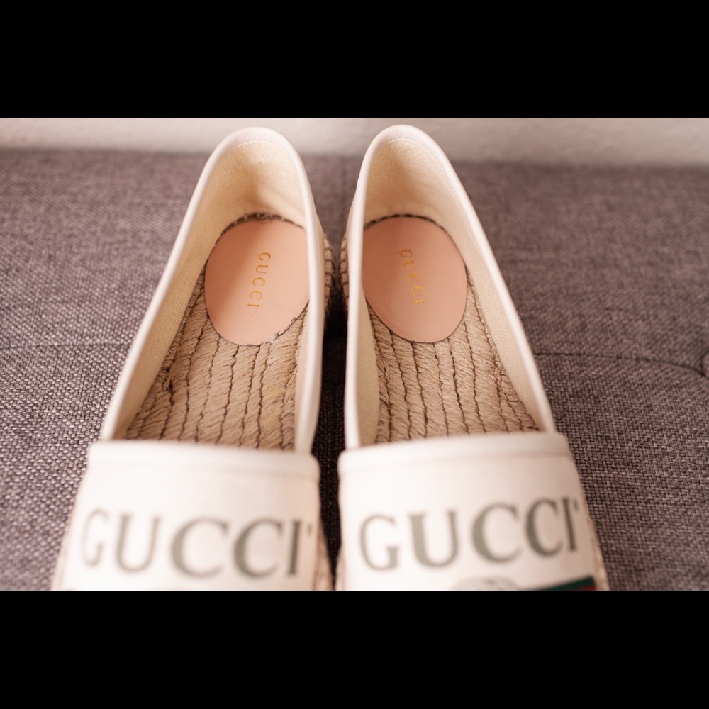 Gucci canvas espadrille, size 6.5 new with tags!!! - Picture 5 of 8